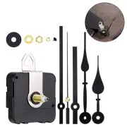 DIY Quartz Movement Wall Clock Motor Mechanism Long Spindle Repair Kit QS