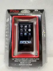 Mach Speed - Trio 4GB Video MP3 Player - Black - 3" Touch Screen
