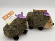 2 Zippypaws Halloween Witch Large Hedgehogs*FREE SHIPPING*