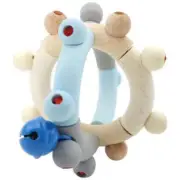 Hess-Spielzeug Rattle Motor Ball Natural Blue
