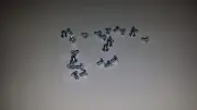 DELL POWEREDGE PE 2900 2950 SAS SATA 3.5 HARD DRIVE SWAP CADDY SCREWS QTY 28