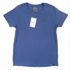 Macpac Womens Abel Tasman Organic Cotton T-shirt Size 10 New Blue