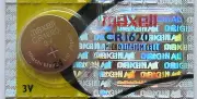 2PC MAXELL CR1620 CR-1620 3V Lithium Coin Cell Battery Remote Control Japan Made