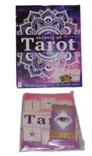 Secrets Of Tarot 32 Page Amanda Hall Book and 78 Card Deck Hinkler