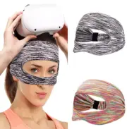 For Oculus Quest 2 Accessories VR Glasses Eye Mask Cover Breathable Sweat Band