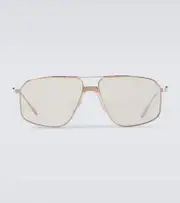 [Jacques Marie Mage] Jacques Marie Mage Square sunglasses One Size gold