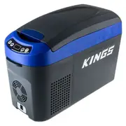 KINGS 15L Centre Console Fridge Freezer Portable Travel Camping Car Cooler 12 V DC or 24 V from -18C to +10C