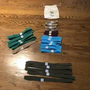 Yoga Straps For Yoga Practice Closed Loop Mama Kuka Total Of 22 With Pouch
