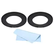 52mm-77mm Step Up Ring Camera Lens Filter Adapter Ring Filter with Cloth