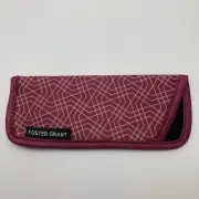 RT30 Foster Grant LEIGHTON WINE Reading Glasses CASE ONLY Soft Sleeve Protective