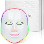 HOONLIN Red Light Theràpy for Face, Led Face Màsk Light Theràpy, 7 Color Led Face Màsk Skin Care