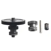 Nanocoated Metal Extruder Gears Set for Neptune 4 3D Printing