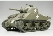 Tamiya 1/48 Military Miniature Series No.05 US Army M4 Sherman Tank Early