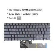 Hebrew HB Laptop Keyboard For Lenovo V14 G2-ALC, V14 G2-ITL, V14 G2 IJL Backlit