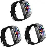 BESPORTBLE 3pcs Smartwatch Phone Smart Watches for Smart Watch for Watch Smart Watch Smartwarch Q Smartwatch USB Charging Smartwatch Blueteeth Smartwatch Grey