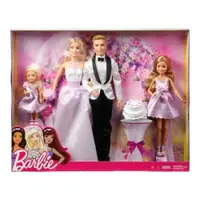 在飛比找蝦皮購物優惠-[TC玩具] Mattel 芭比與肯尼婚禮組合 結婚 婚禮 