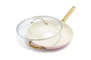 GreenPan Padova Reserve Non Stick Coated Covered Frypan 30cm with Helper Handle