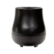 Black Ultrasonic Diffuser & Essential Oil Set Lemon Orange Scents