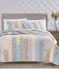 Charter Club Gingham Patchwork Quilt, Full/Queen