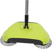 [GRIRIW] 360° Rotating Push Sweep Broom Dustpan Floor Sweeper Cleaning Mop Abs Stainless Steel Safe for Boys and Girls