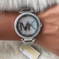 在飛比找蝦皮購物優惠-Michael Kors MK5925 銀色 滿鑽 滿天星 