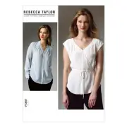 Vogue Sewing Pattern Misses' Top 1387A5 (Sizes 6-14) | JM Embroideries
