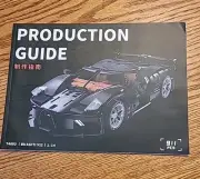 Uncle Brick Buagiti V12 Model Car Building Set 1:14 Scale Model T4003