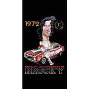 Peter Brock 1972 Holden Microfiber Beach Towel 140 x 70cm
