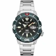 Seiko Men's Prospex 42.4MM Silver-Tone Stainless Steel Watch SRPE27