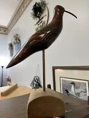 Hand Carved Shorebird BUNDY and Company