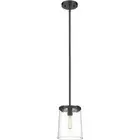 Z-Lite 3032MP-MB Callista 1 Light 7.5 inch Matte Black Pendant Ceiling Light