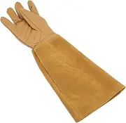 Rose Pruning Gardening Leather Gloves Wearproof Puncture Proof Long Work Glove for Gardening Pruning Work