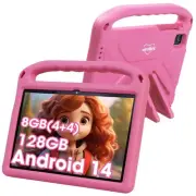 2025 Upgraded Kids Tablet, 10 Inch Android 14 Tablet for Kids, 8GB (4+4) RAM ...