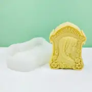 3D Girl Silicone Mold Cake Chocolate Making Tool Gypsum Soap Resins