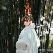 [JIMINISO] Winter Chinese Traditional Embroidered Thickened Hanfu Dress Cloak Couples Carnival Cosplay Costumes Men Women