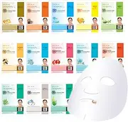 Korean Face Mask Sheet Moisture Collagen Essence Face Care Skin Energising - Assorted-10/30p (30)
