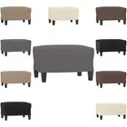 Footstool Faux Leather Sofa Stool Multi Colours 60x50x41 cm/70x55x41 cm vidaXL