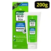 MOOV Head Lice Combing Conditioner 200g Cream w/Comb Remove Head Lice & Eggs Ego