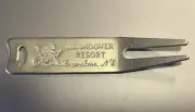 Vintage Grandover Resort, Bent Metal Divot Repair Tool, Greensboro, NC