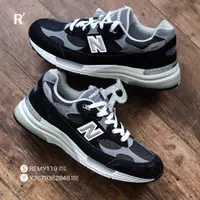 在飛比找蝦皮購物優惠-R‘代購 New Balance 992 黑灰白 M992E