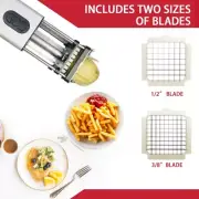 ELECTRIC FRENCH FRY CUTTER WITH STAINSTEEL BALDES HANDY COMMERCIAL GADGETS