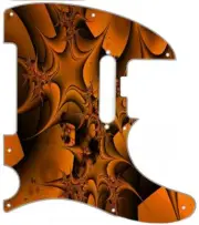 Telecaster Graphic Guitar Pickguard Graphical to fit Fender 8H ELITE Fractal 5