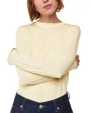 Whistles Long Sleeve Crewneck Top