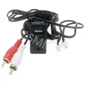 Car Dash USB TYPE-C RCA Audio Input AUX Panel Interface Extension Cable Adapter (for: Porsche)