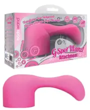 Bodywand Original G-Spot Attachment Silicone Massager Waterproof Pink Wand