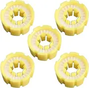 Abaodam 5pcs Inflatable Life Jacket Pills Portable Inflator Bobbins for Emergency Activation Lightweight Damage Resistant for Rafting Fishing Water Activities