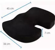 Seat Cushion for office chair Tailbone Sciatica Pain Relief Orthopedic NWOT