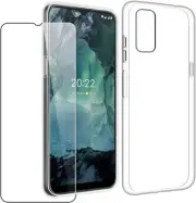 For NOKIA G21 CASE + TEMPERED GLASS SCREEN PROTECTOR CLEAR SHOCKPROOF COVER G 21