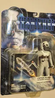 Star Trek First Contact Captain Picard In Starfleet Spacesuit 1996 Playmates New