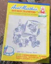Aunt Martha's Hot Iron Transfers - Early American Motifs #3649